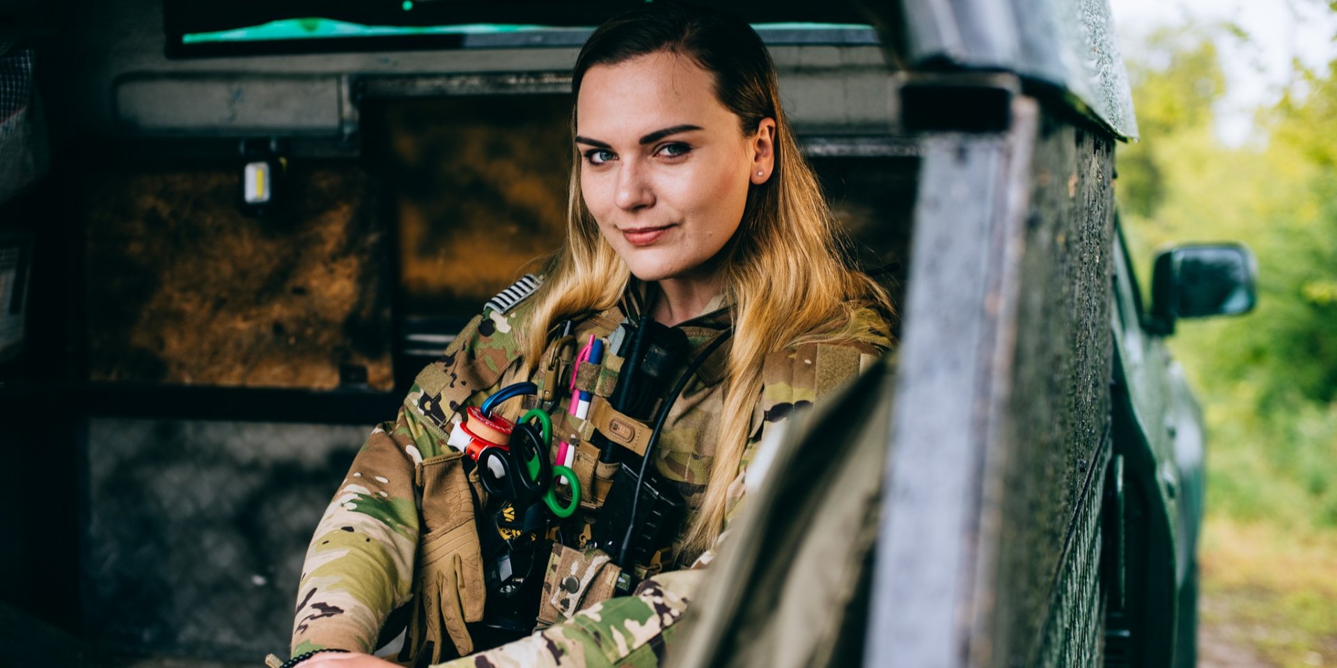 Загинула Ірина Цибух, парамедикиня батальйону Госпітальєри і журналістка (Фото: @Julia Kochetova/Facebook)
