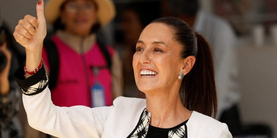 Клаудия Шейнбаум (Фото:REUTERS/Daniel Becerril)