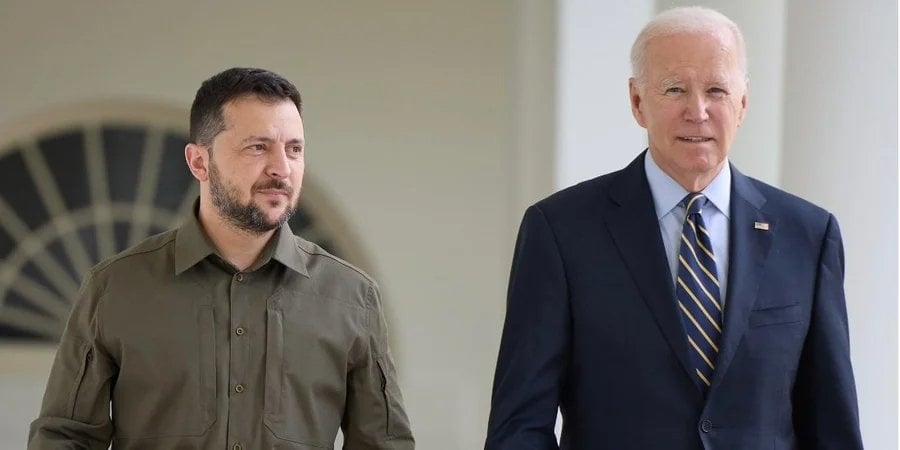 Volodymyr Zelenskyy and Joe Biden (Photo: instagram.com/zelenskyy_official)