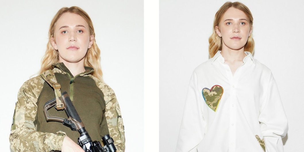 Дроп создан в поддержку ЛГБТ+ военных (Фото: omelia_atelier)
