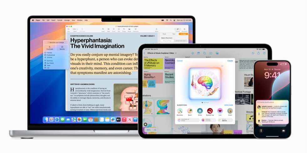 Apple Intelligence з’явиться до кінця року (Фото: Apple)