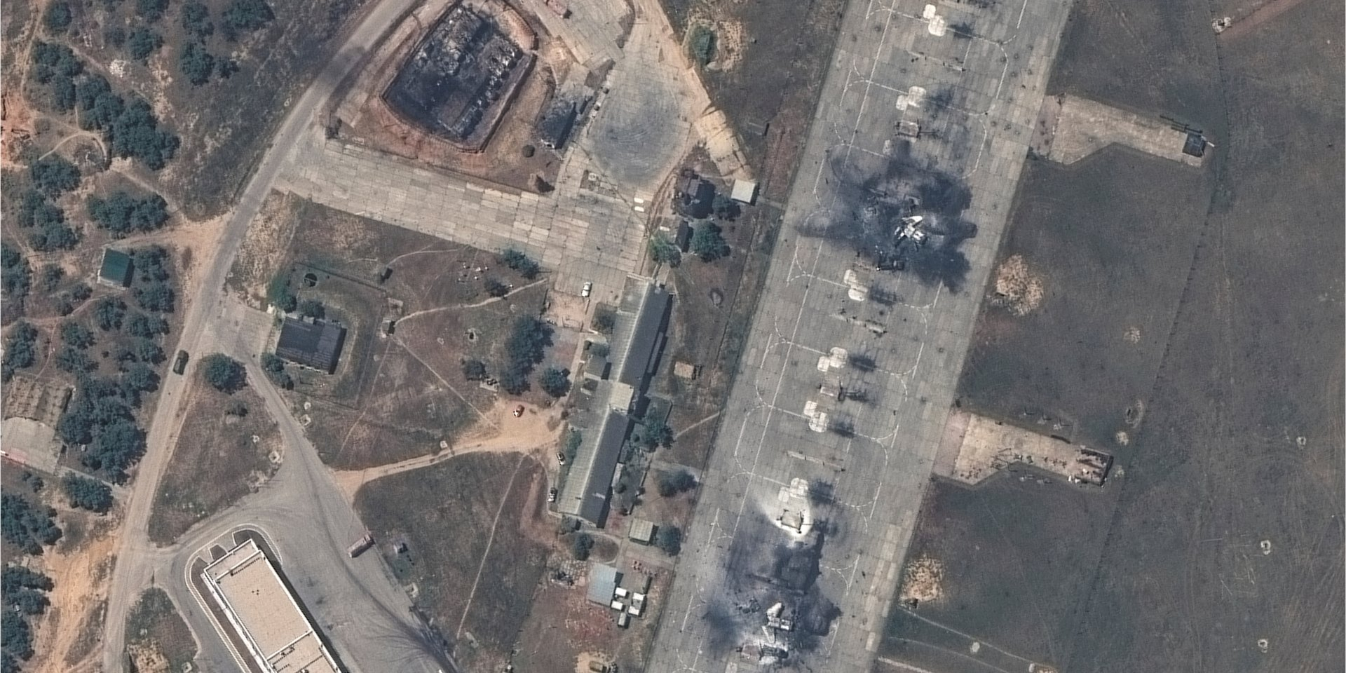 Russian planes, including MiG-31s, were destroyed by a Ukrainian strike at the Belbek airfield in occupied Crimea, which has become an 