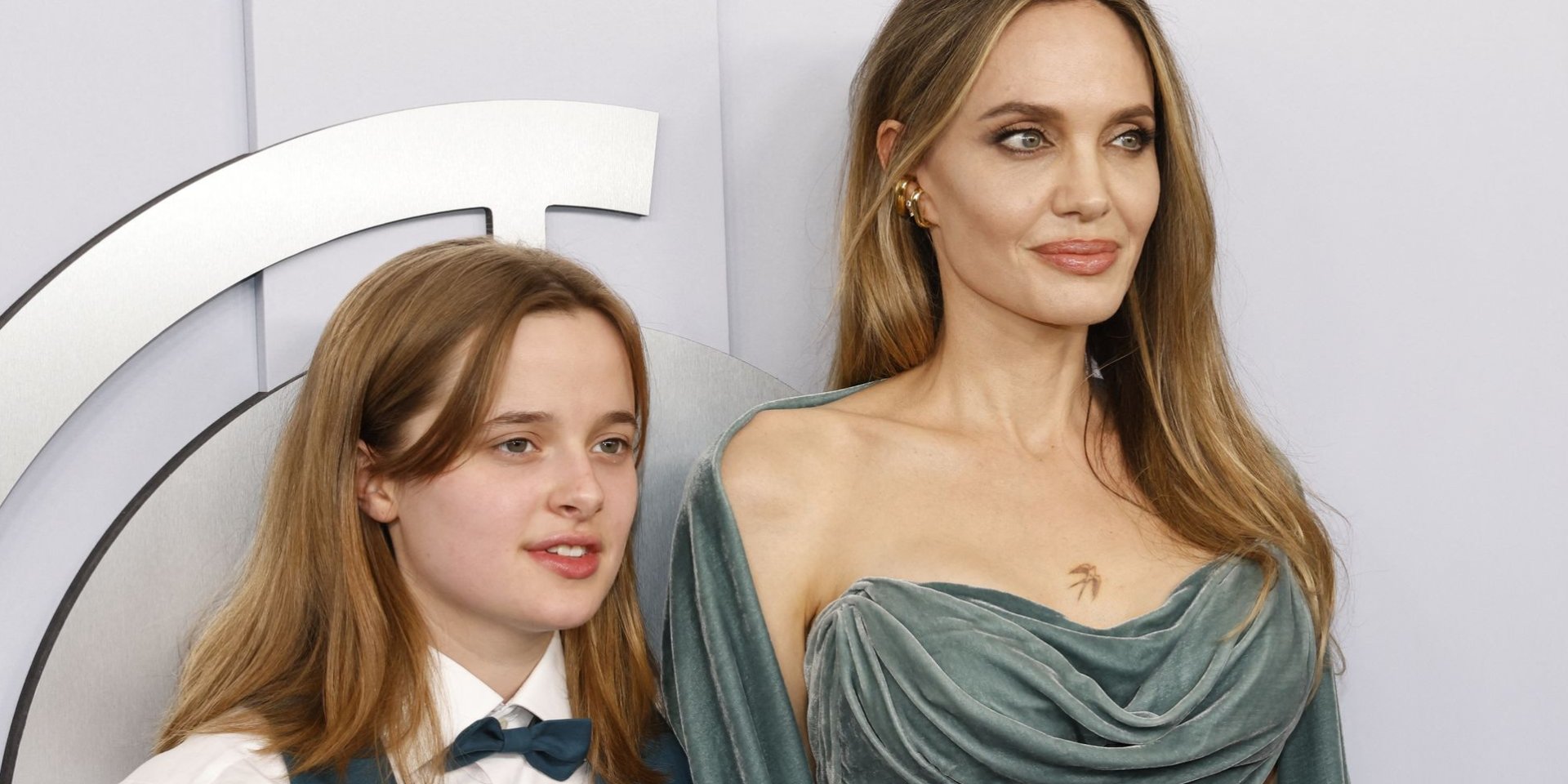 Анджеліна Джолі з донькою Вів'єн на Tony Awards 2024 (Фото: REUTERS/Eduardo Munoz)