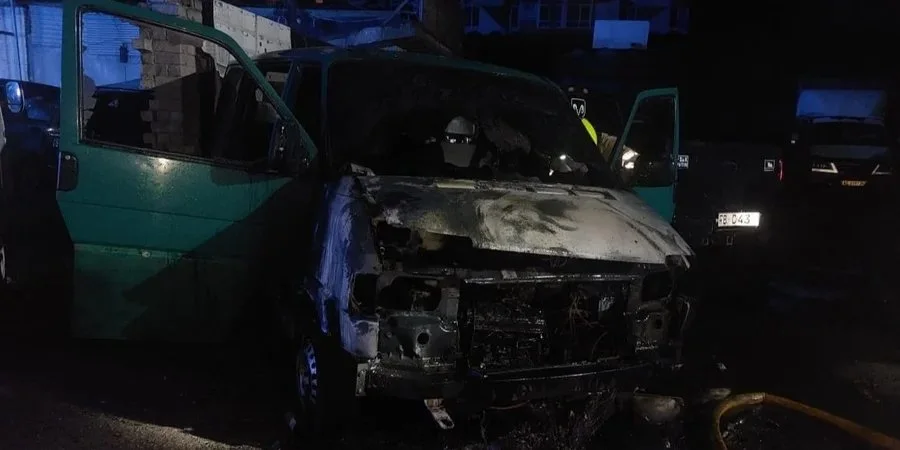 Arson Attacks on Military Vehicles - Police Documented 16 Cases / The ...