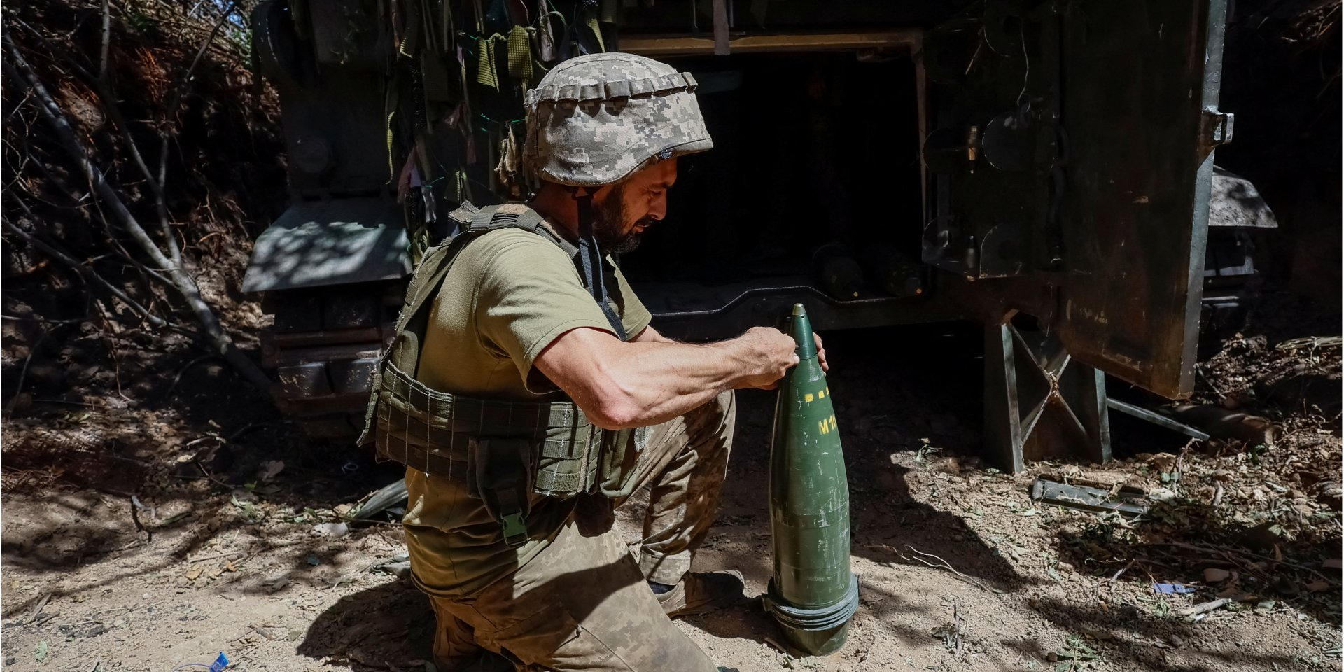 Ukrainian military on the frontline in the Donetsk Oblast (illustrative photo) (Photo: REUTERS/Alina Smutko)