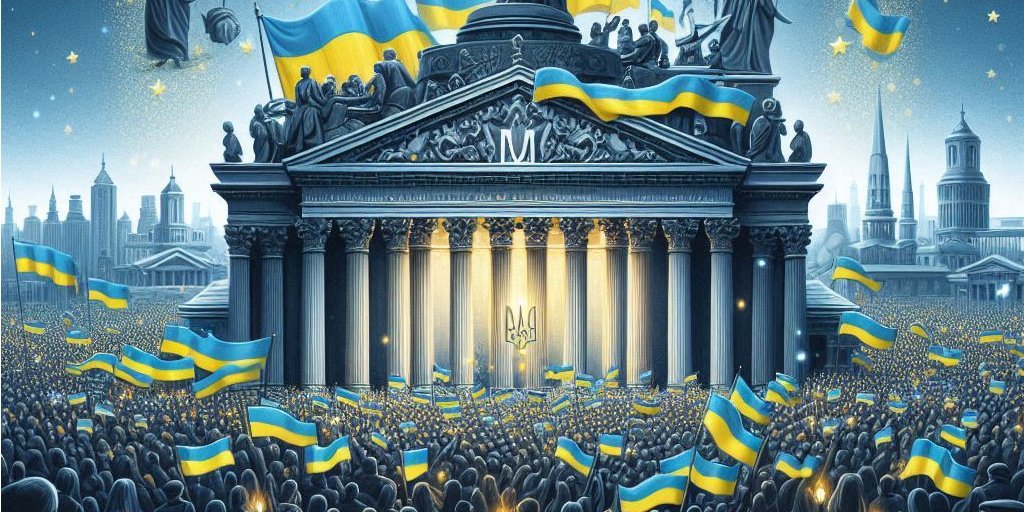 З Днем Конституції України 2024: найкрасивіші привітання українською мовою у віршах та прозі (Фото: Штучний інтелект/NV)