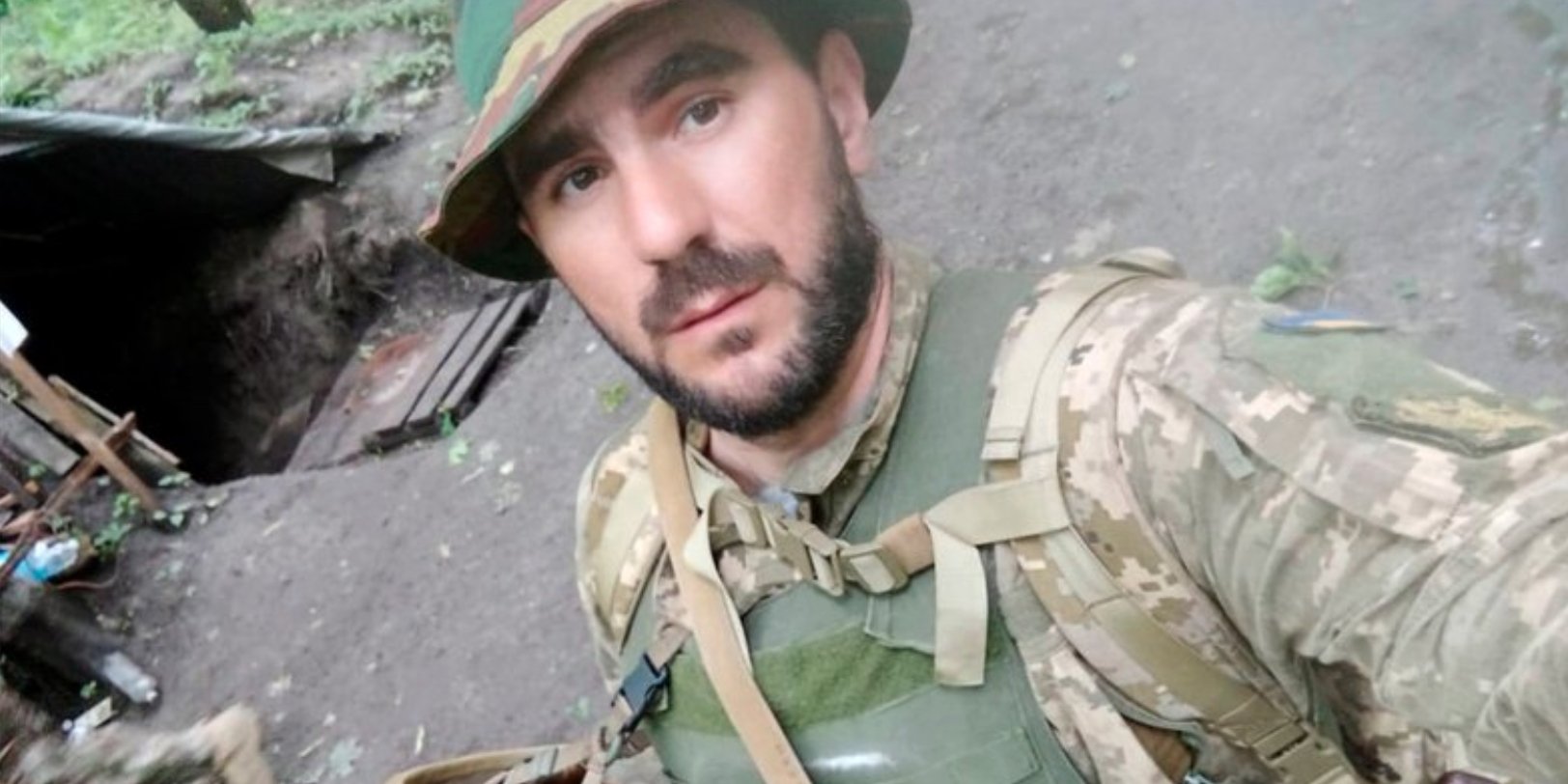 Євген Бондар готується до відправки на фронт (Фото: Архів Євгена Бондаря/Суспільне Чернігів)