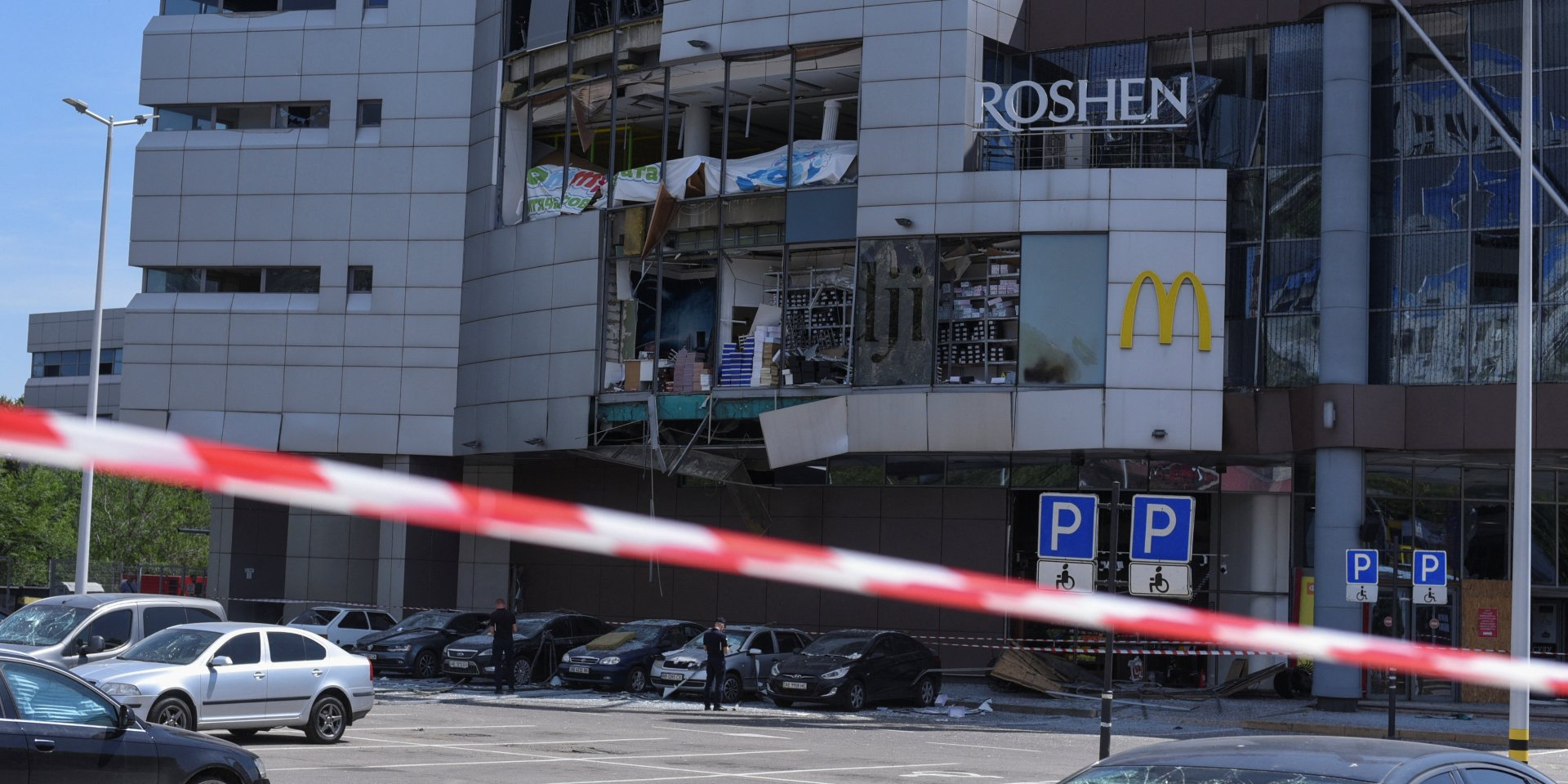 Six people were killed in Dnipro in Russian shelling on July 3 (Photo: REUTERS/Mykola Synelnykov)