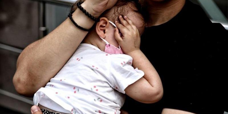 Фото одного из пациентов больницы Охматдет после обстрела 8 июля (Фото: Getty Images)