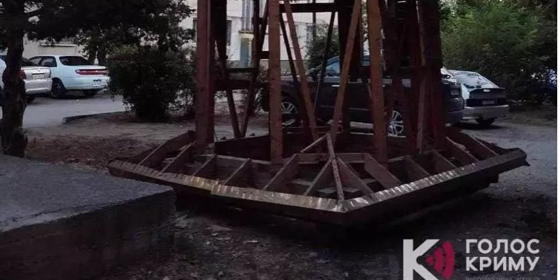 Russia demolishes last Ukrainian church in occupied Crimea (Photo: Voice of Crimea)