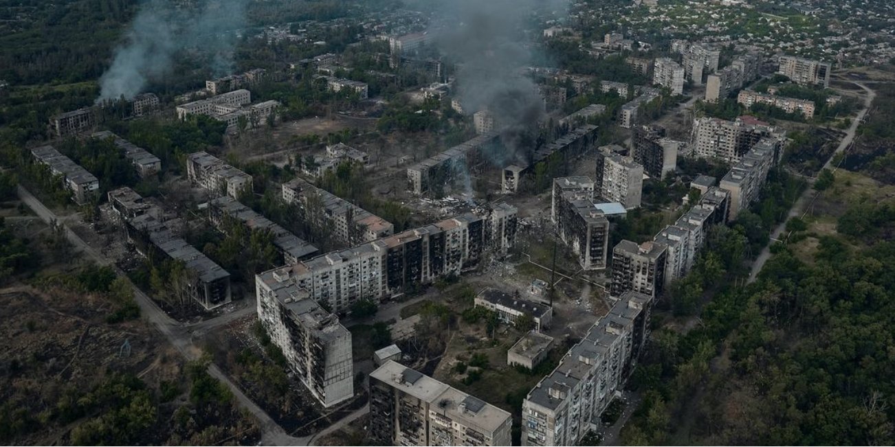 Знищений війною Торецьк (Фото: Instagram libkos)