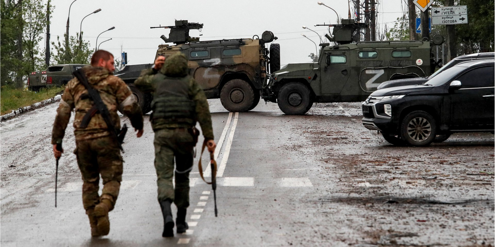 Russian invaders (Photo: REUTERS/Alexander Ermochenko)