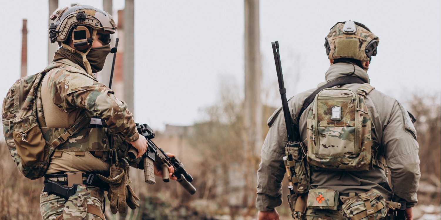 Українські військовослужбовці (Фото: senivpetro/freepik)