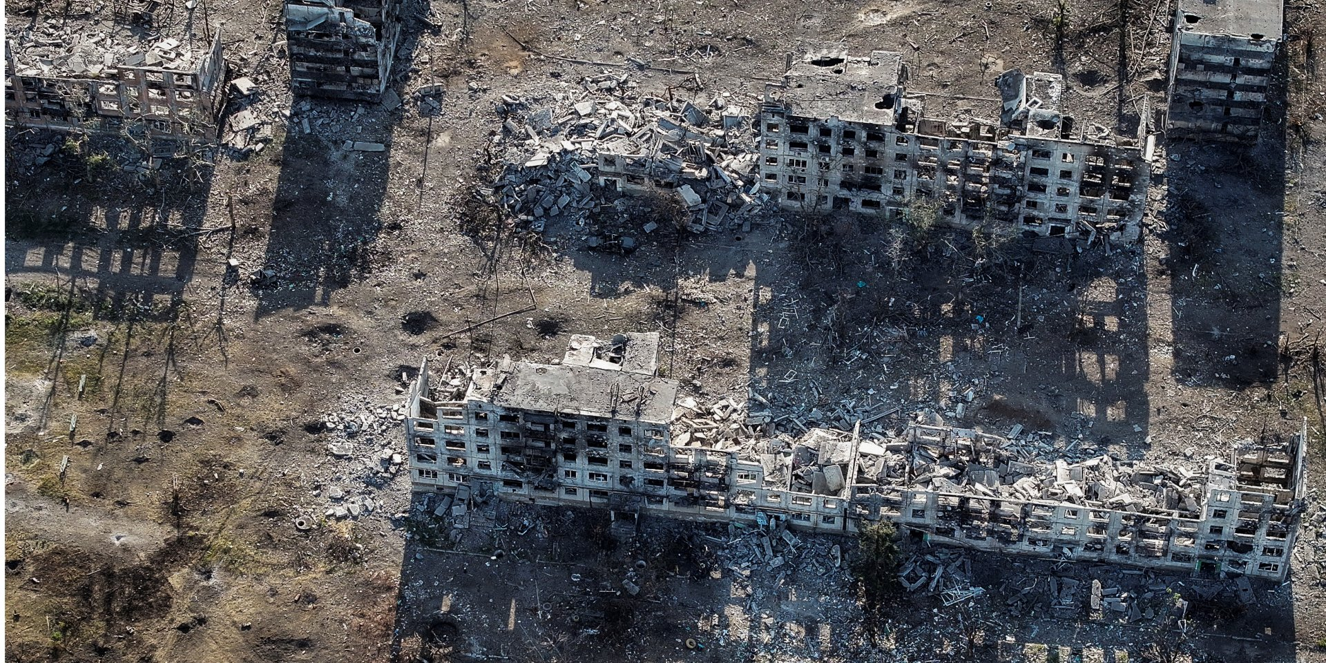Buildings in Chasiv Yar destroyed by Russian attacks (Illustrative Photo) (Photo: Oleg Petrasiuk/Press Service of the 24th King Danylo Separate Mechanized Brigade/Handout via REUTER)
