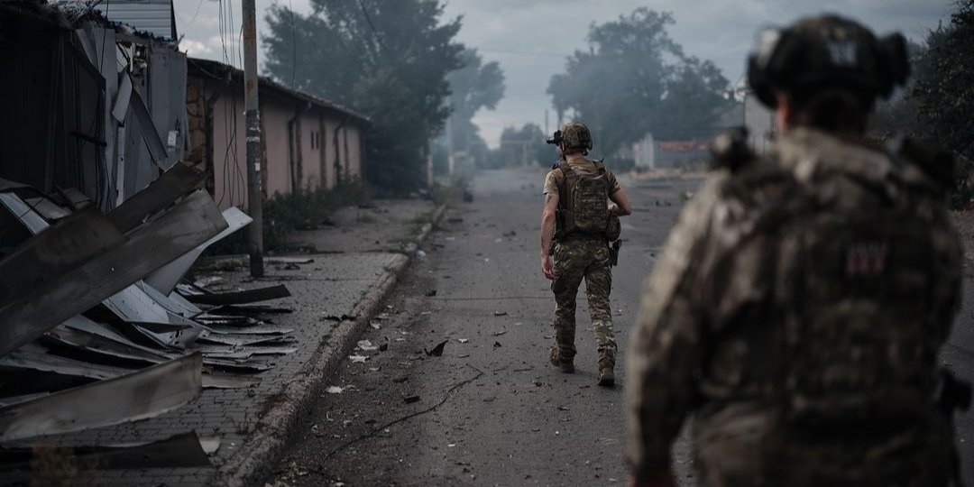 Toretsk streets, July 2024 (Photo: Костянтин і Влада Ліберови/Instagram)