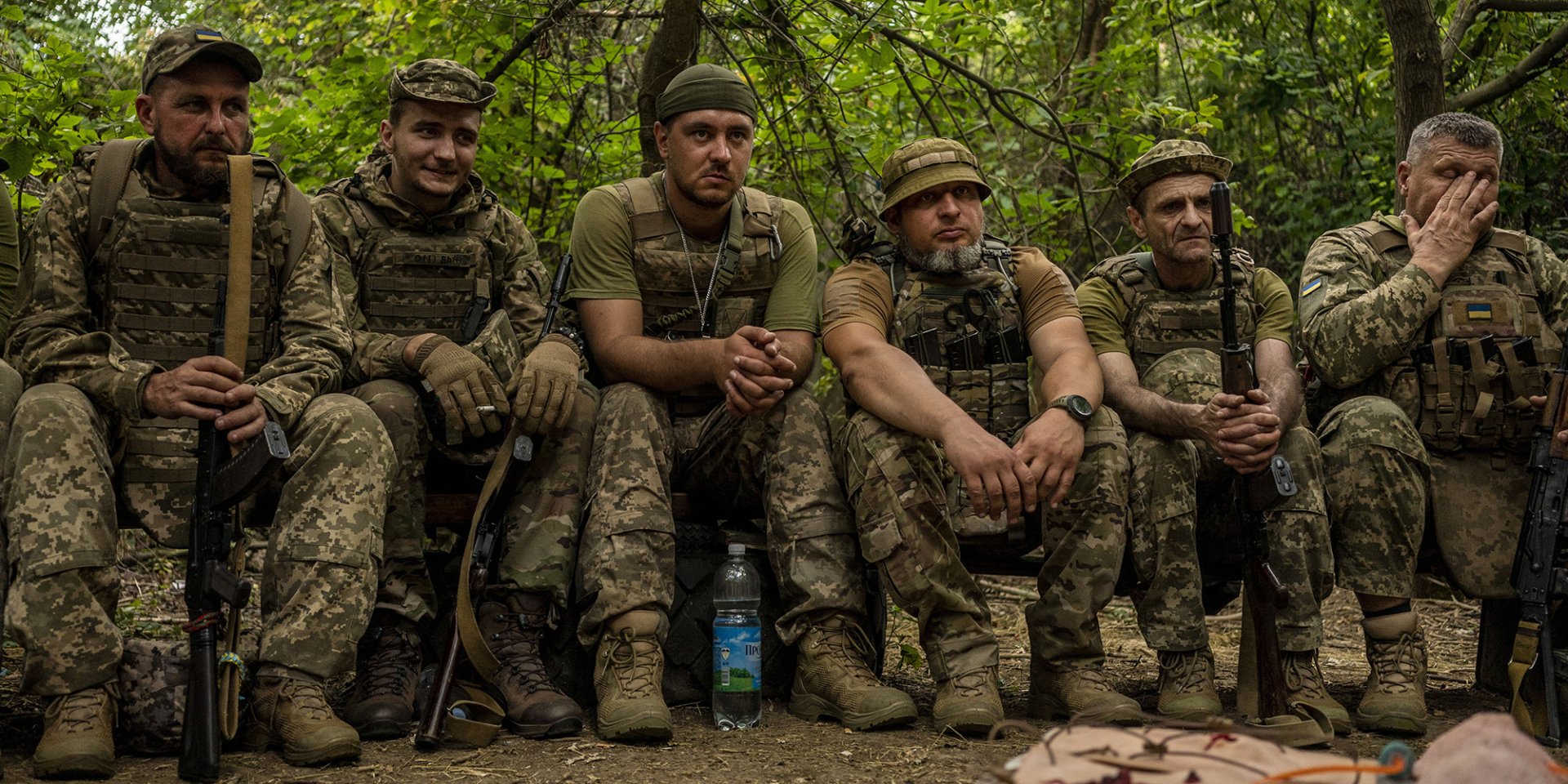 Психіатр та психотерапевт Михайло Пустовойт має багатий досвід консультування людей із складними психічними станами, зараз він працює з військовими та членами їх родин. (Фото: Jose Colon / Anadolu via Reuters)