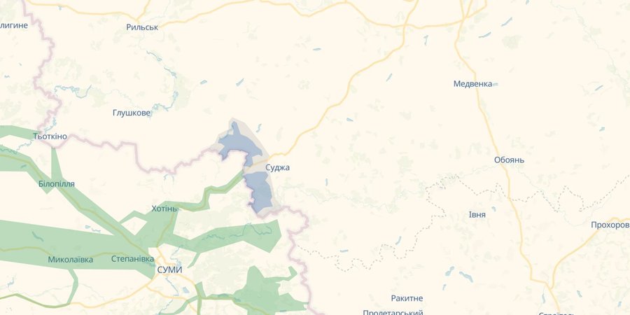 Рейд в&nbsp;Курской области: в&nbsp;первый день под контроль были взяты три населенных пункта и&nbsp;окружено КПП Суджа&nbsp;&mdash; DeepState