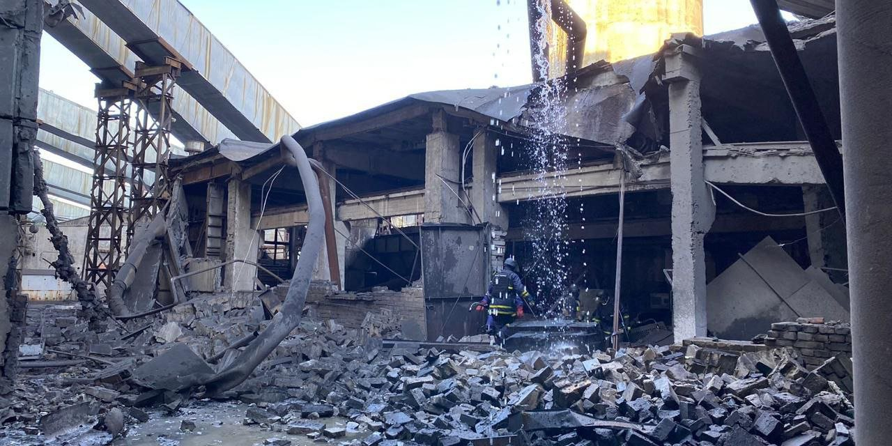 In Kramatorsk, Russian forces struck critical infrastructure (Photo: Vadym Filashkin/Telegram)