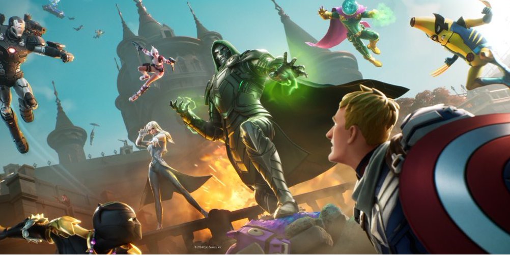 Fortnite для iOS запускается как раз накануне нового сезона, посвященного Marvel (Фото: Fortnite / X)