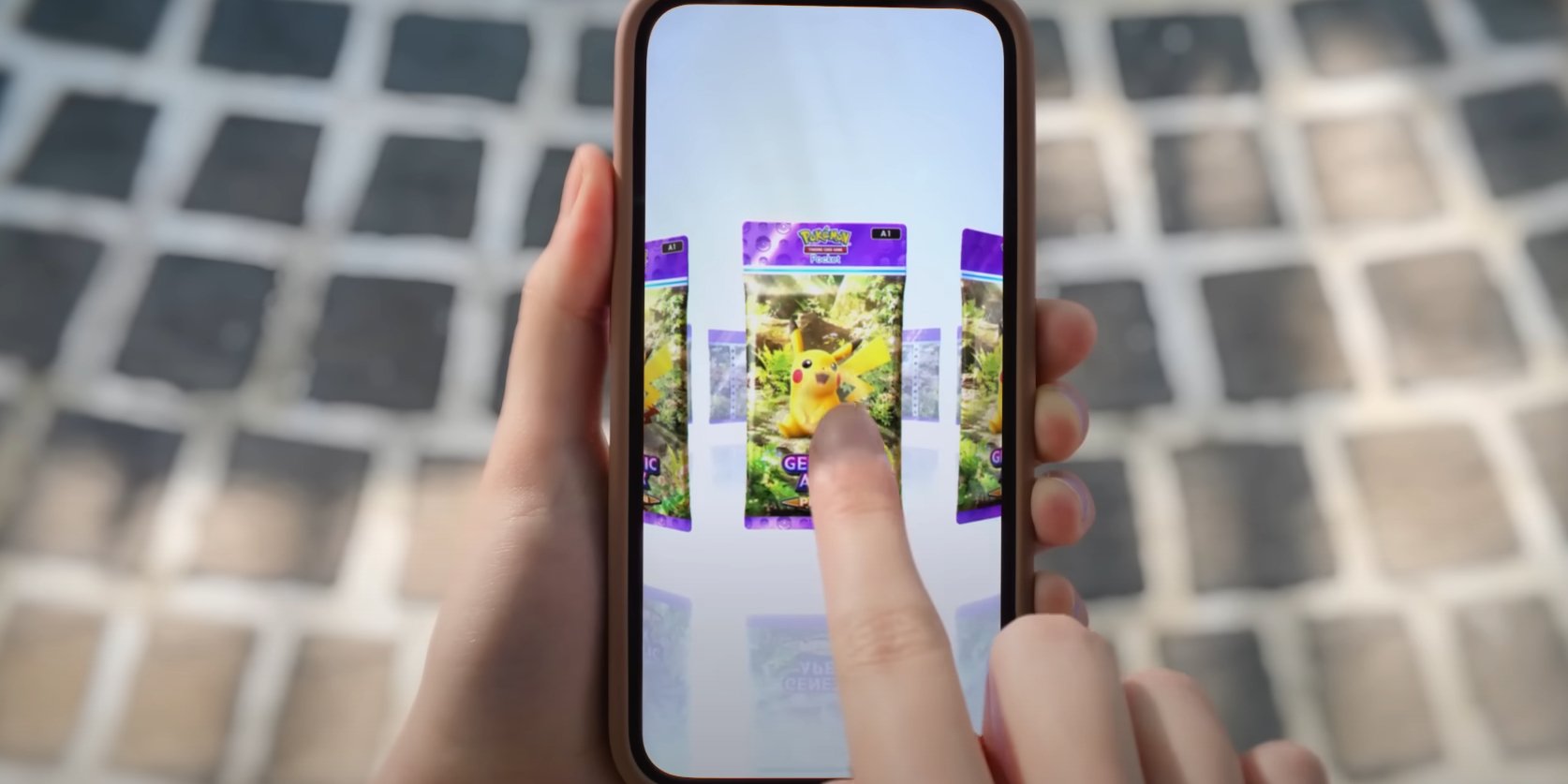 Pokémon Trading Card Game Pocket з’явиться в жовтні (Фото: Скриншот з відео The Official Pokémon YouTube channel)