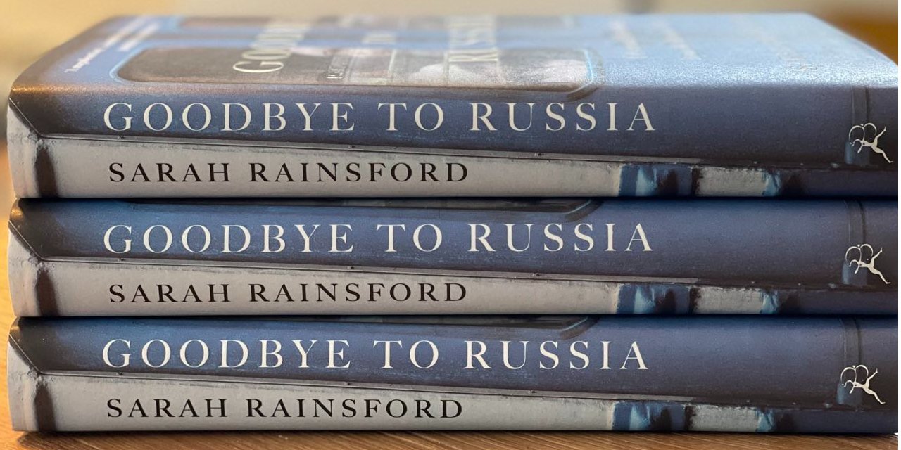 У Великій Британії видали книжку про Росію з фотографією українських дітей на обкладинці (Фото: @sarahrainsford/X)