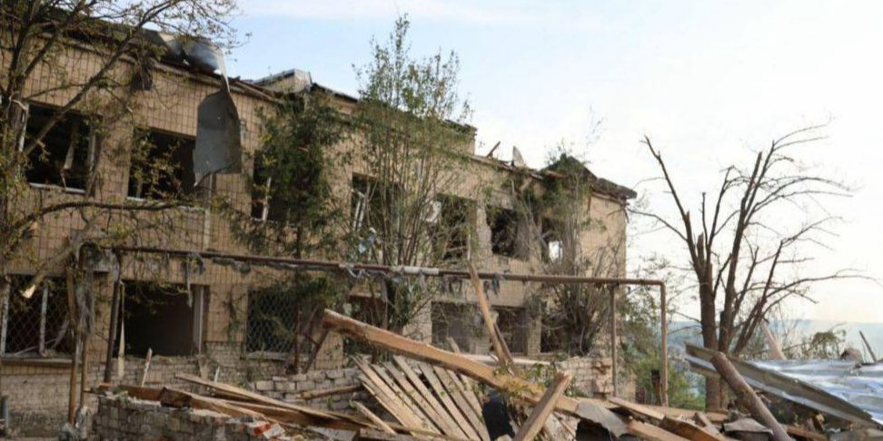 Aftermath of Russian strike on Kupyansk, Aug. 28 (Photo: Kharkiv Oblast prosecutor's office/Telegram)