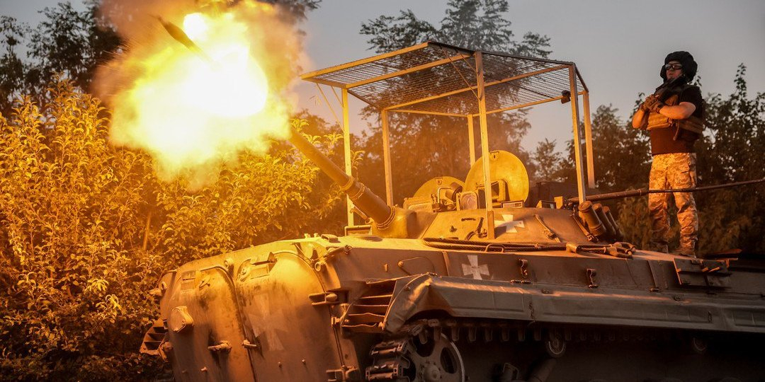Calculation of BRM-1K of the 24th OMBr named after King Danylo hits enemy positions in the area of ​​Chasiv Yar (Photo: Ground forces/Telegram)