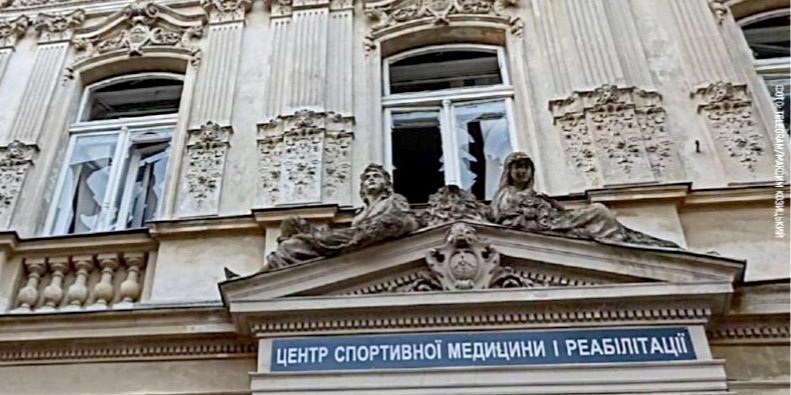 Серед постраждалих будівель вілла Юзефи Франц 1893 року (Фото: t.me/suspilnelviv)
