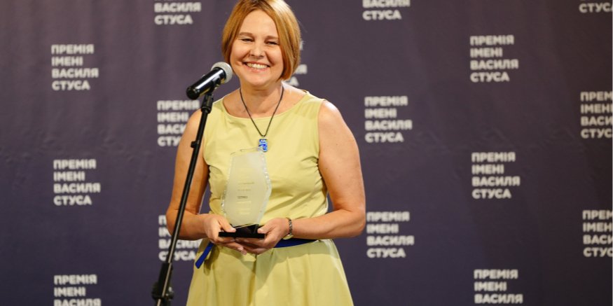 Татьяна Пилипчук (Фото: Кирилл Русановский/Украинский ПЕН)
