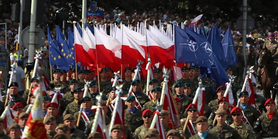 Святкування Дня збройних сил Польщі у&nbsp;Варшаві, 15 серпня 2024 року (Фото:Роберт Ковалевський / Agencja Wybo / REUTERS)