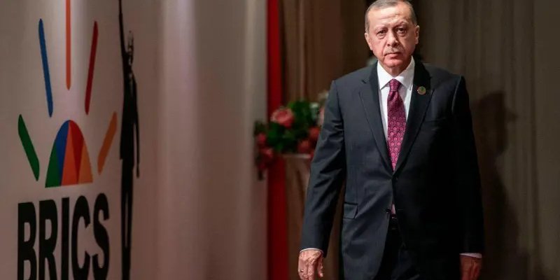 Президент Эрдоган выражал интерес к членству в БРИКС еще в 2018 году — на 10-м саммите БРИКС в Йоханнесбурге, Южная Африка (Фото: Getty Images)