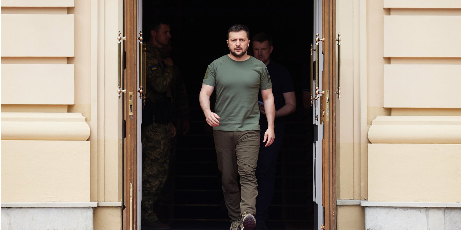 Meeting of the President of Ukraine with the Presidents of France and Romania, as well as the Heads of Government of Germany and Italy, June 16, 2022. (Photo: ПСОПУ)