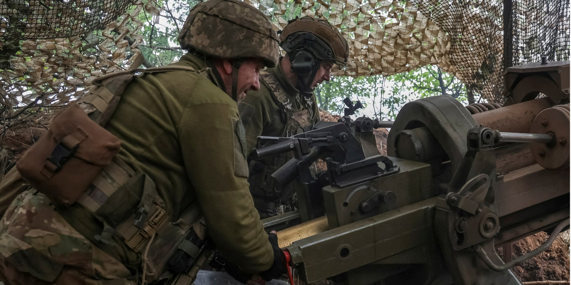 Ukrainian servicemen on the front line in Donetsk Oblast (Photo: REUTERS/Oleksandr Ratushniak/File Photo)