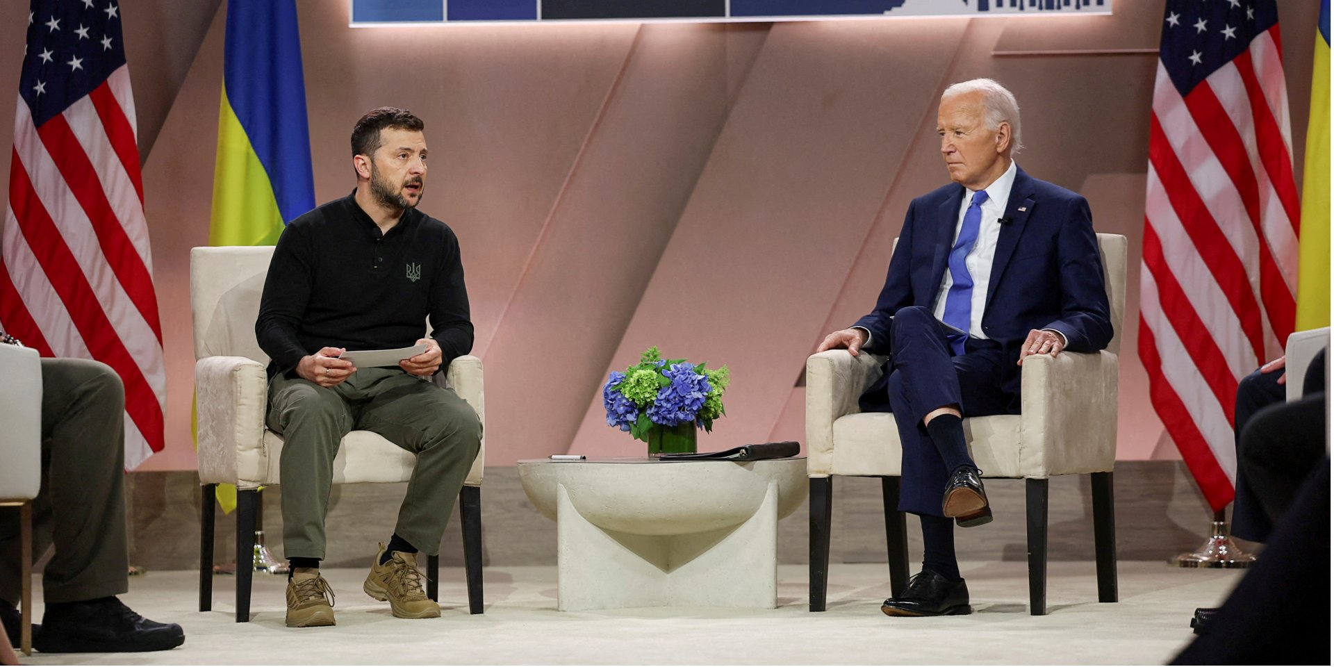 Oleksandr Motyl explained why it would be logical for Joe Biden to support the peace plan of Volodymyr Zelenskyy at least partially (Photo: REUTERS/Leah Millis)