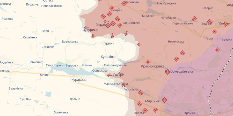Россияне полностью оккупировали Красногоровку Донецкой области&nbsp;&mdash; Deepstate