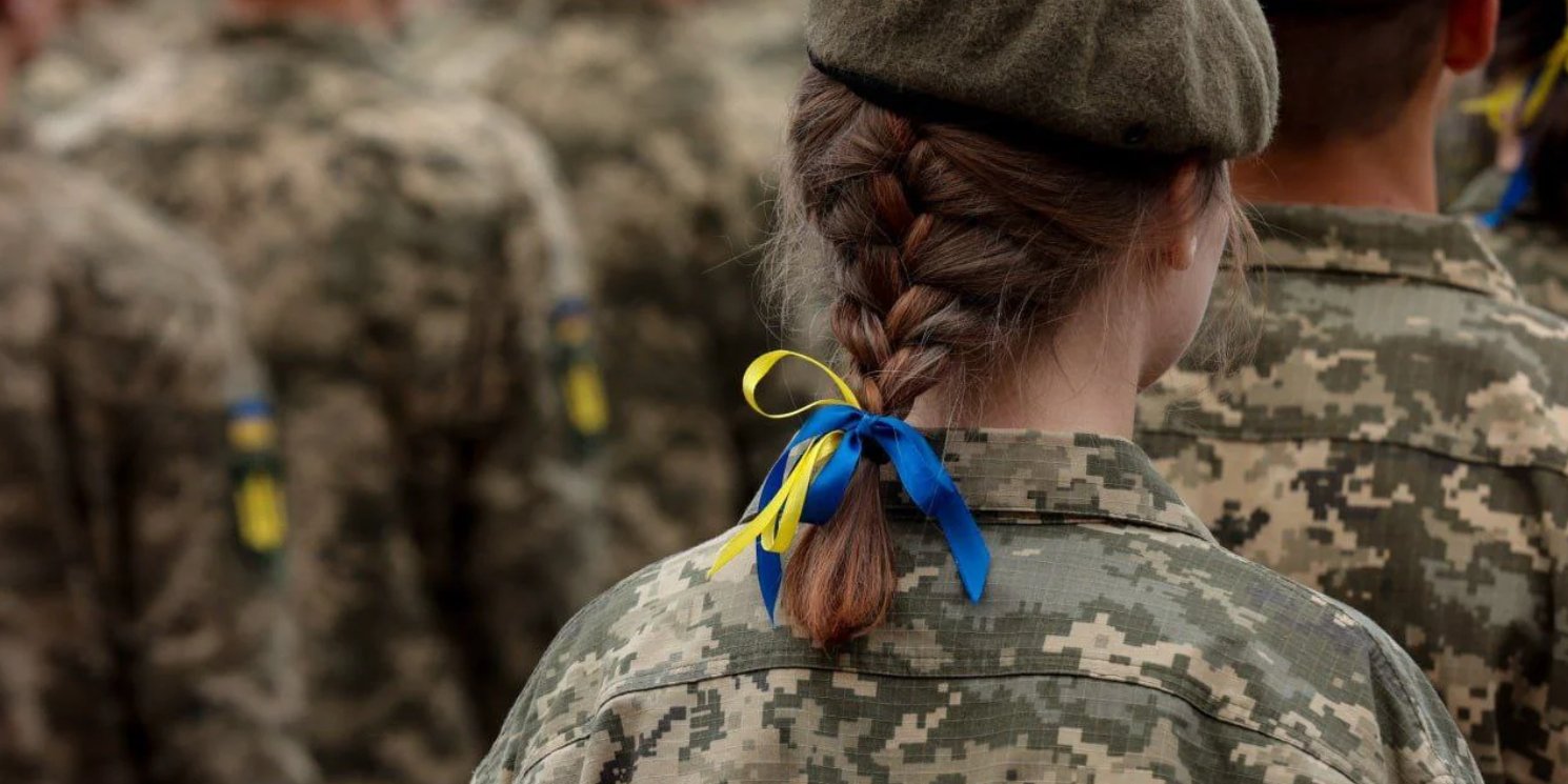 Украинские защитницы (Фото: ОП)