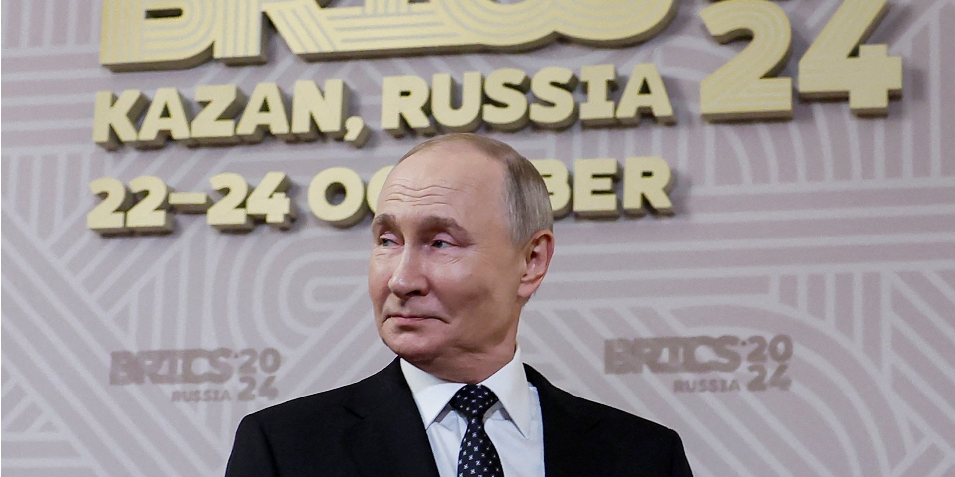 Володимир Путін на саміті БРІКС у Казані, 22 жовтня 2024 (Фото: REUTERS/Maxim Shemetov/Pool)