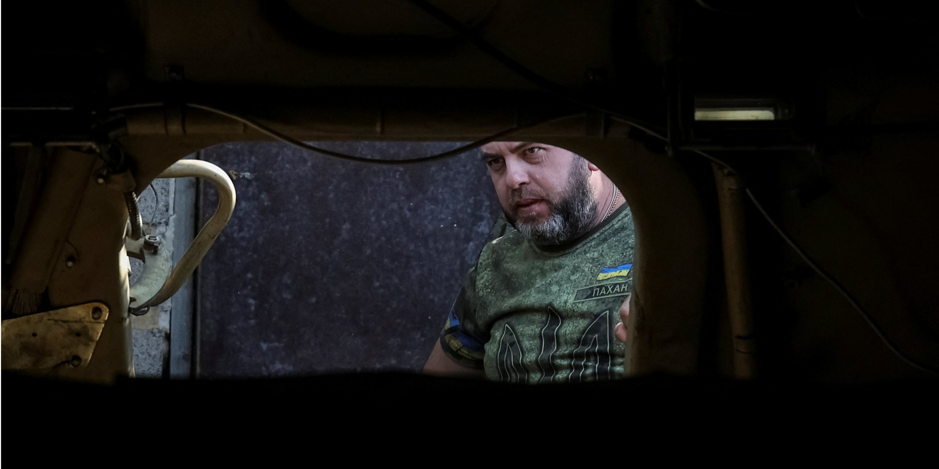 Ukrainian soldier in the Pokrovsk sector, Oct. 9, 2024 (Photo: Radio Free Europe/Radio Liberty/Serhii Nuzhnenko via REUTERS)