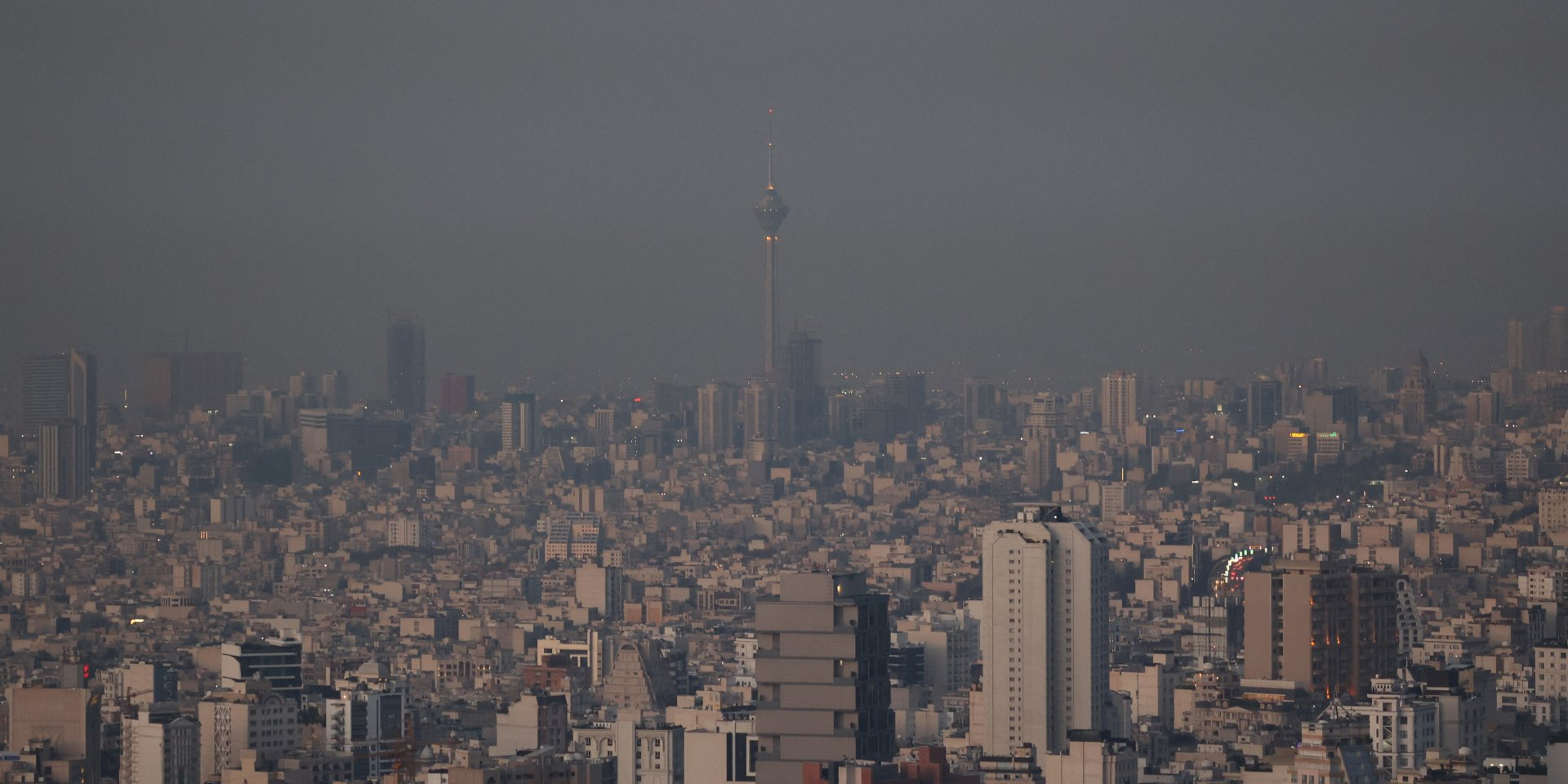 Tehran after several explosions on Oct. 26 (Photo: Majid Asgaripour/WANA (West Asia News Agency) via REUTERS)