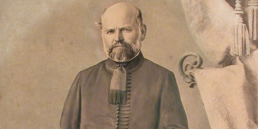 Остання портретна фотографія Ігнаца Земмельвейса, авторства Людвіга Ангерера, придворного фотографа у Відні, 1864 року (Фото: Semmelweis Museum of Medical History)