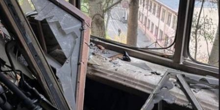 Квартира Константина Октябрьского после атаки шахедов (Фото: Константин Октябрьский / Instagram)