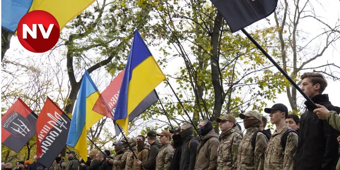 На Аскольдовій могилі вшанували пам’ять Дмитра Коцюбайла (Фото: Сергій Окунєв/NV)