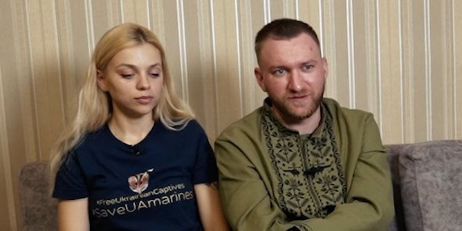 Андрій і Олена разом після 2,5 років розлуки (Фото: Скріншот відео Суспільне Чернігів)