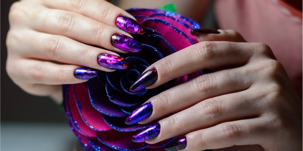 Вітражний манікюр Вітражний манікюр