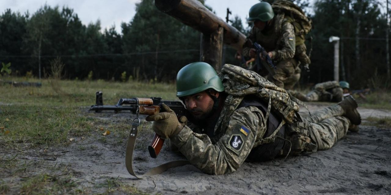 Cadets undergo basic training at one of the Ground Forces' training centers (Photo: Ground Forces of the Armed Forces of Ukraine)