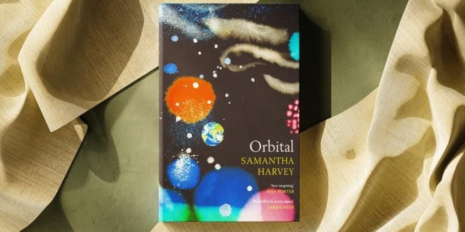 Книга Орбитальный об астронавтах, среди которых россияне (Фото: The Booker Prizes)