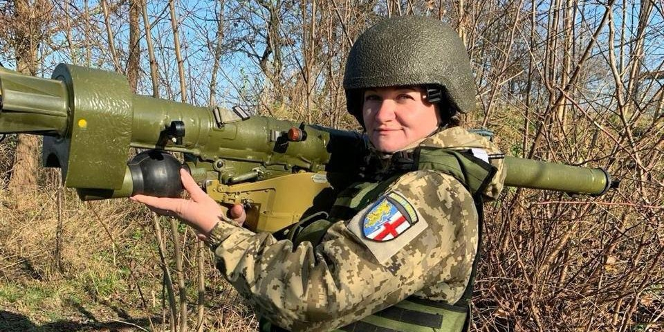 Ukrainian Armed Forces soldier Natalia Hrabarchuk (Photo: Ukrainian Air Force)