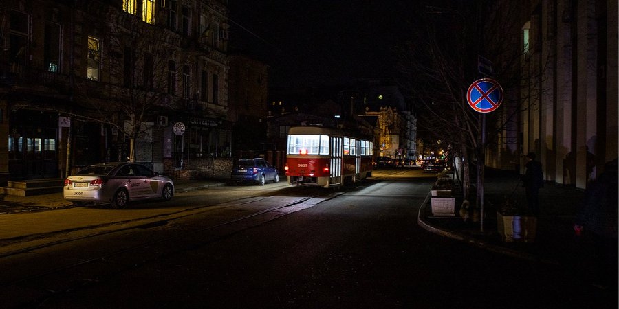 Відключення світла в Києві, листопад 2022 року (Фото: Олександр Медведєв / NV)