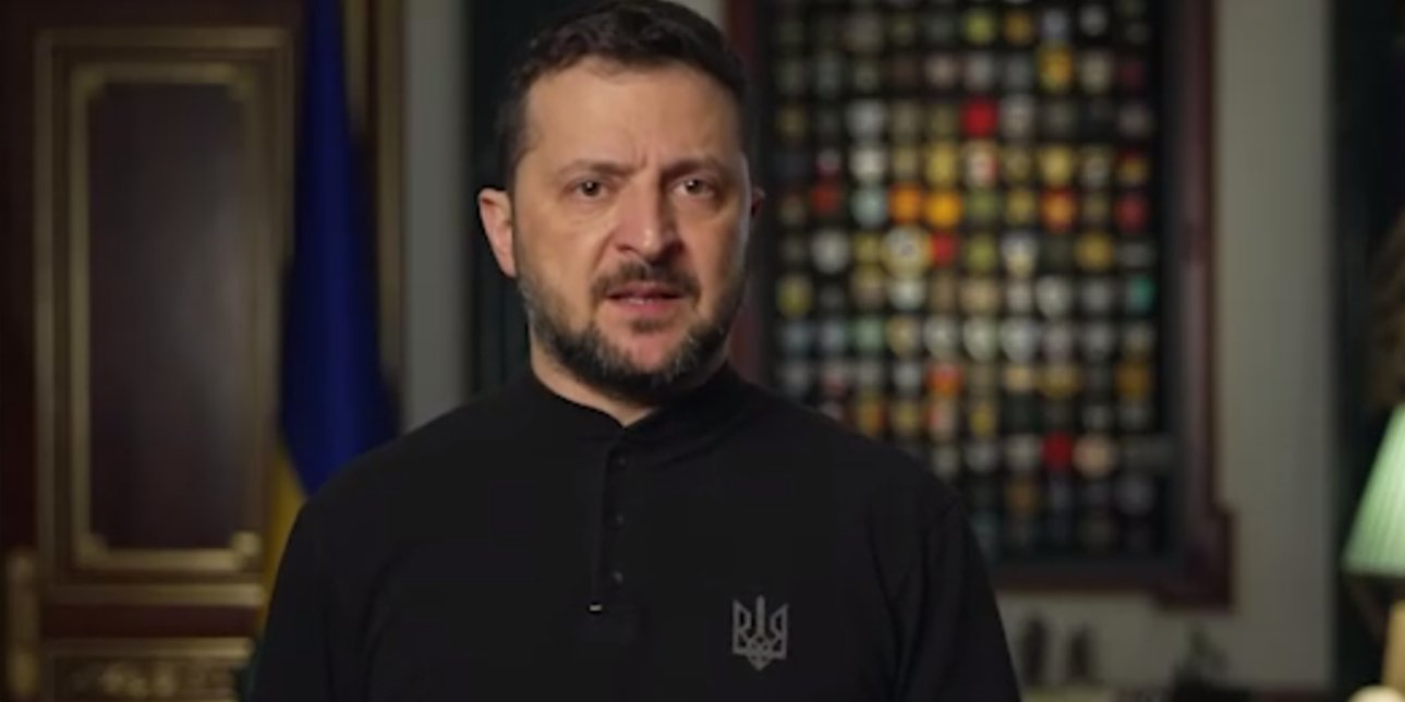 President Volodymyr Zelenskyy's video address to the nation on Nov. 17 (Photo: Zelenskyy / Official / Telegram / скриншот з відео)