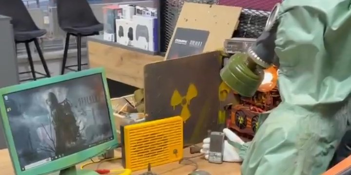 Hundreds of thousands players went to the Exclusion Zone simultaneously (Photo: Video screenshot from S.T.A.L.K.E.R. OFFICIAL / X)